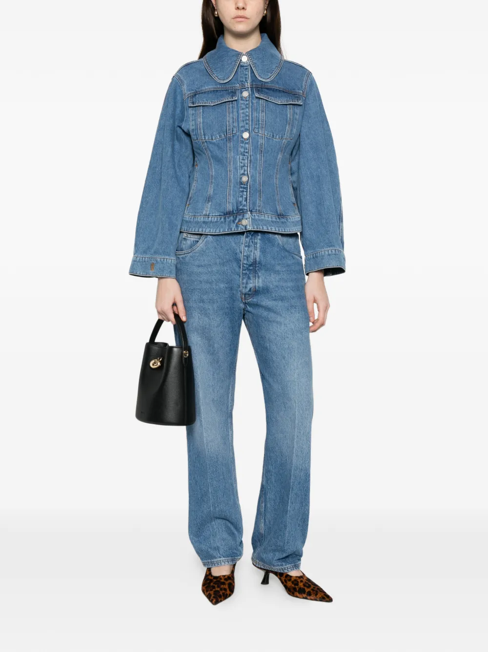  By Malene Birger Villies Denim Jacket - Blue 