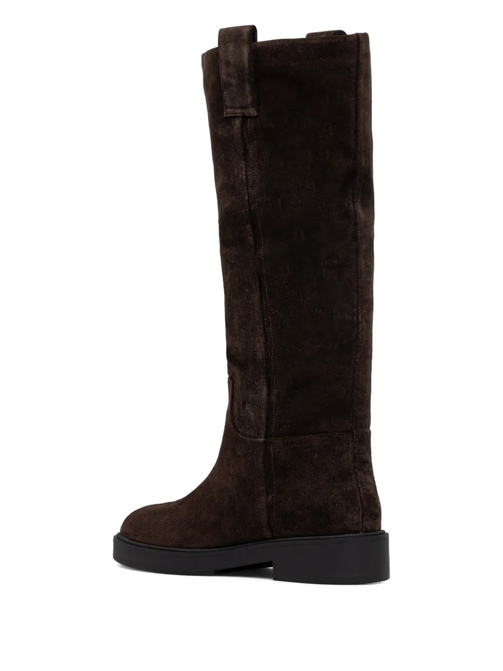 Nokwol Leather Boots In Brown