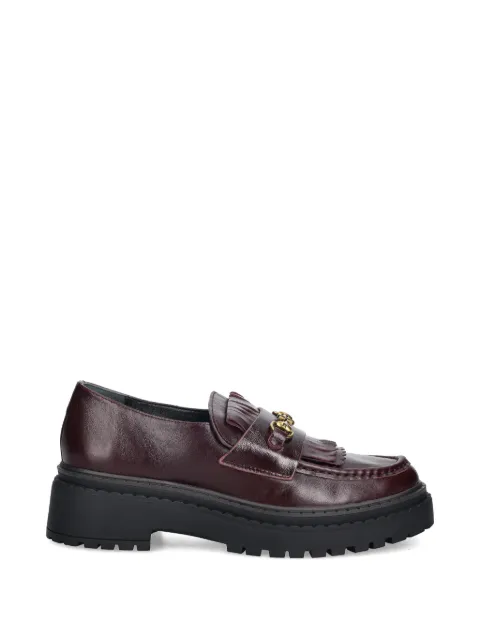 Nokwol fringed buckle loafers