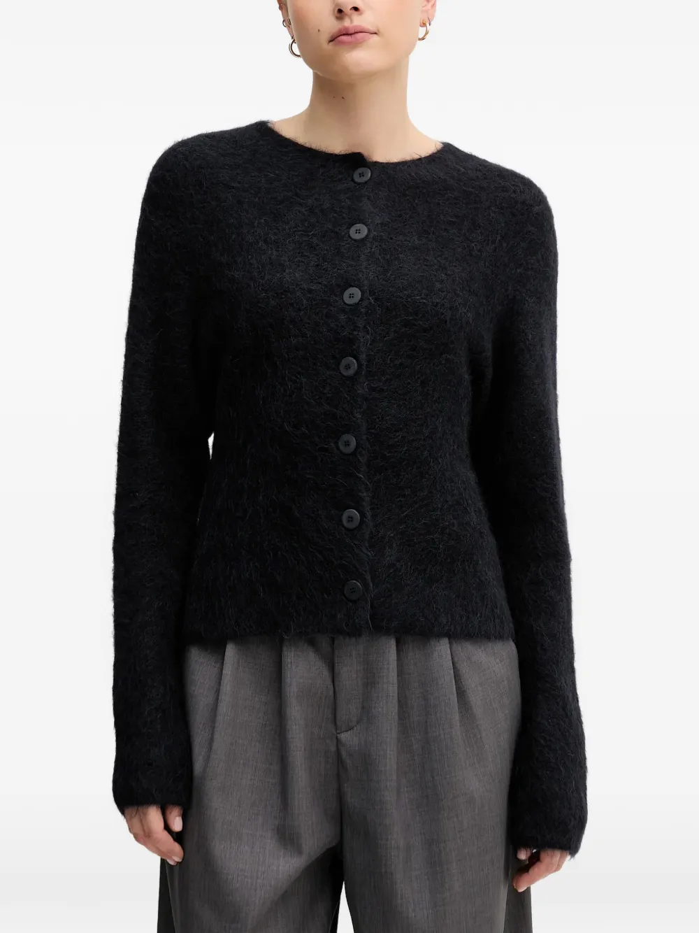 Sandro Ferrone buttoned cardigan - Schwarz