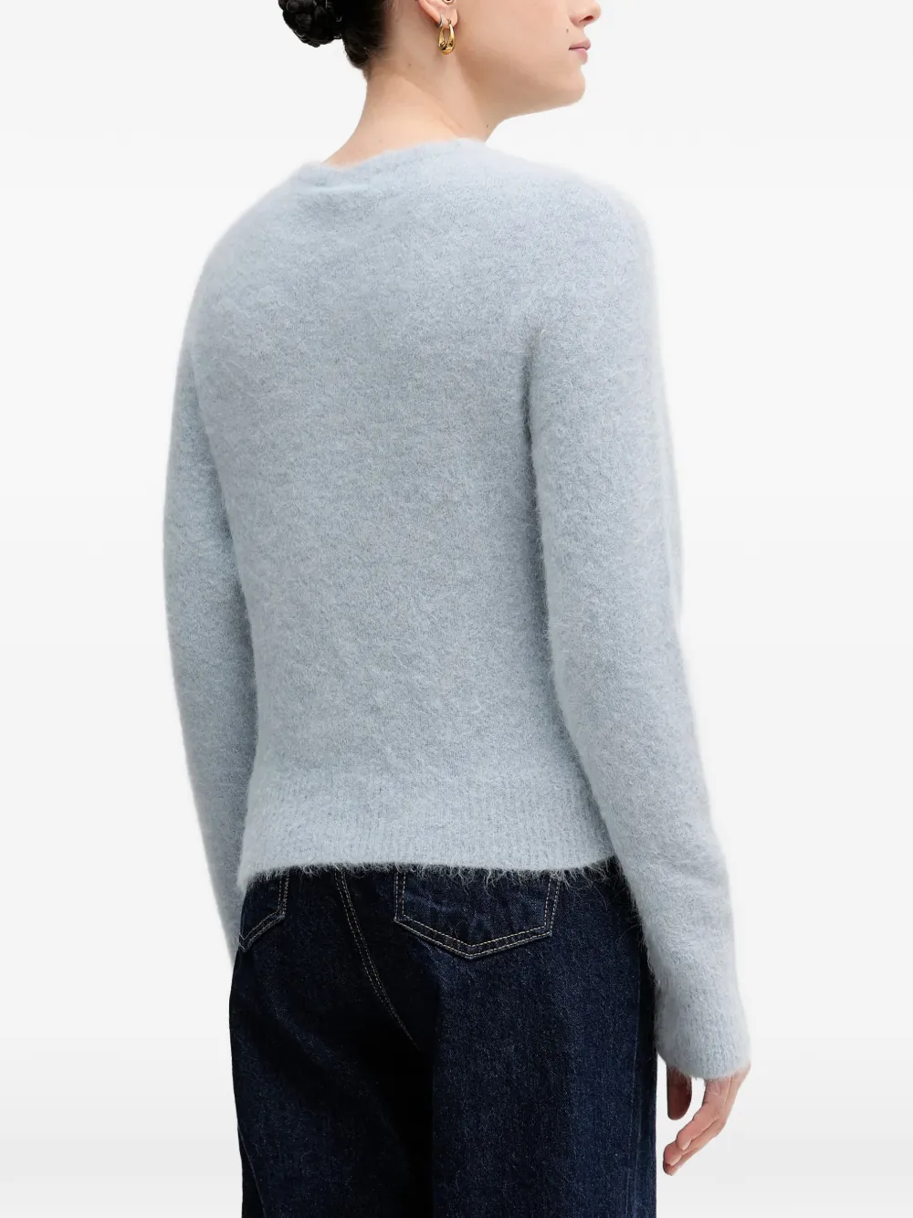 Sandro Ferrone Vest met knopen Blauw