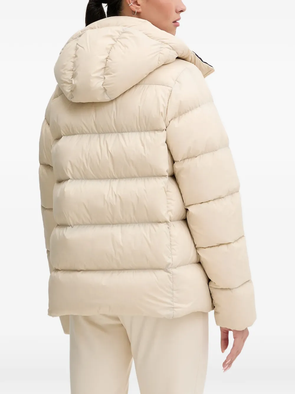  Peak Performance Hooded Puffer Jacket - Neutrals 