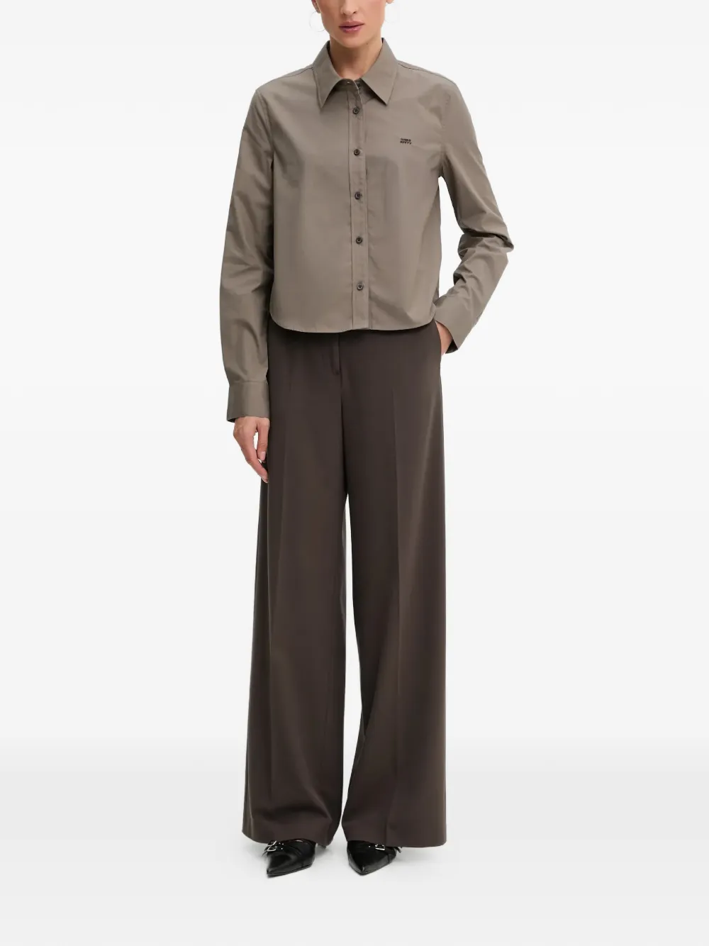 Miss Sixty button-fastening shirt - Beige