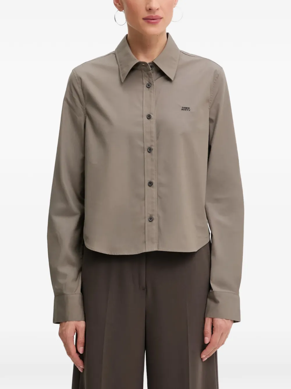 Miss Sixty button-fastening shirt - Toni neutri
