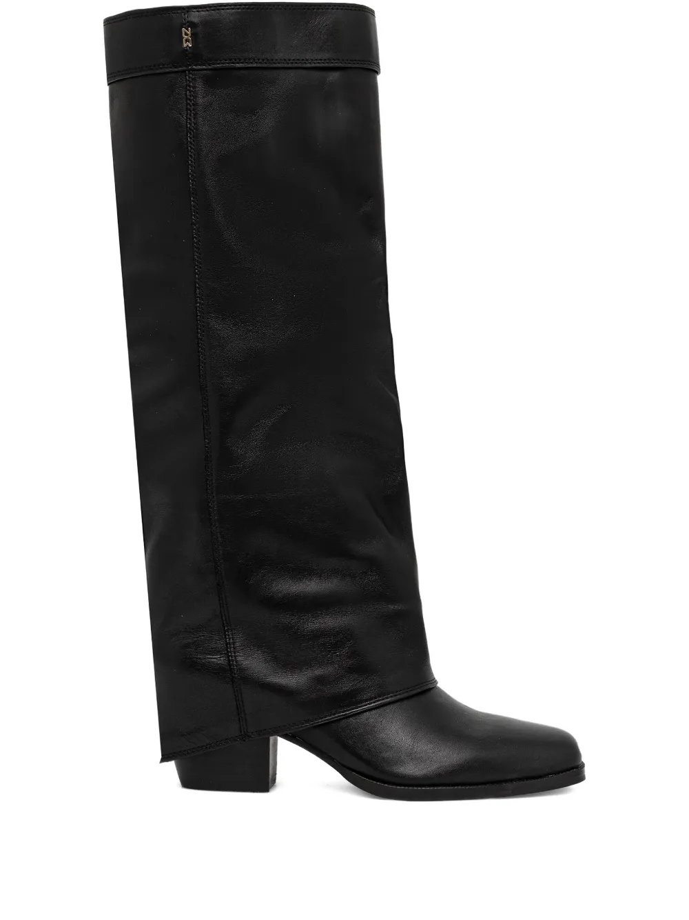 Nokwol Weather leather boots | Black | Image 1
