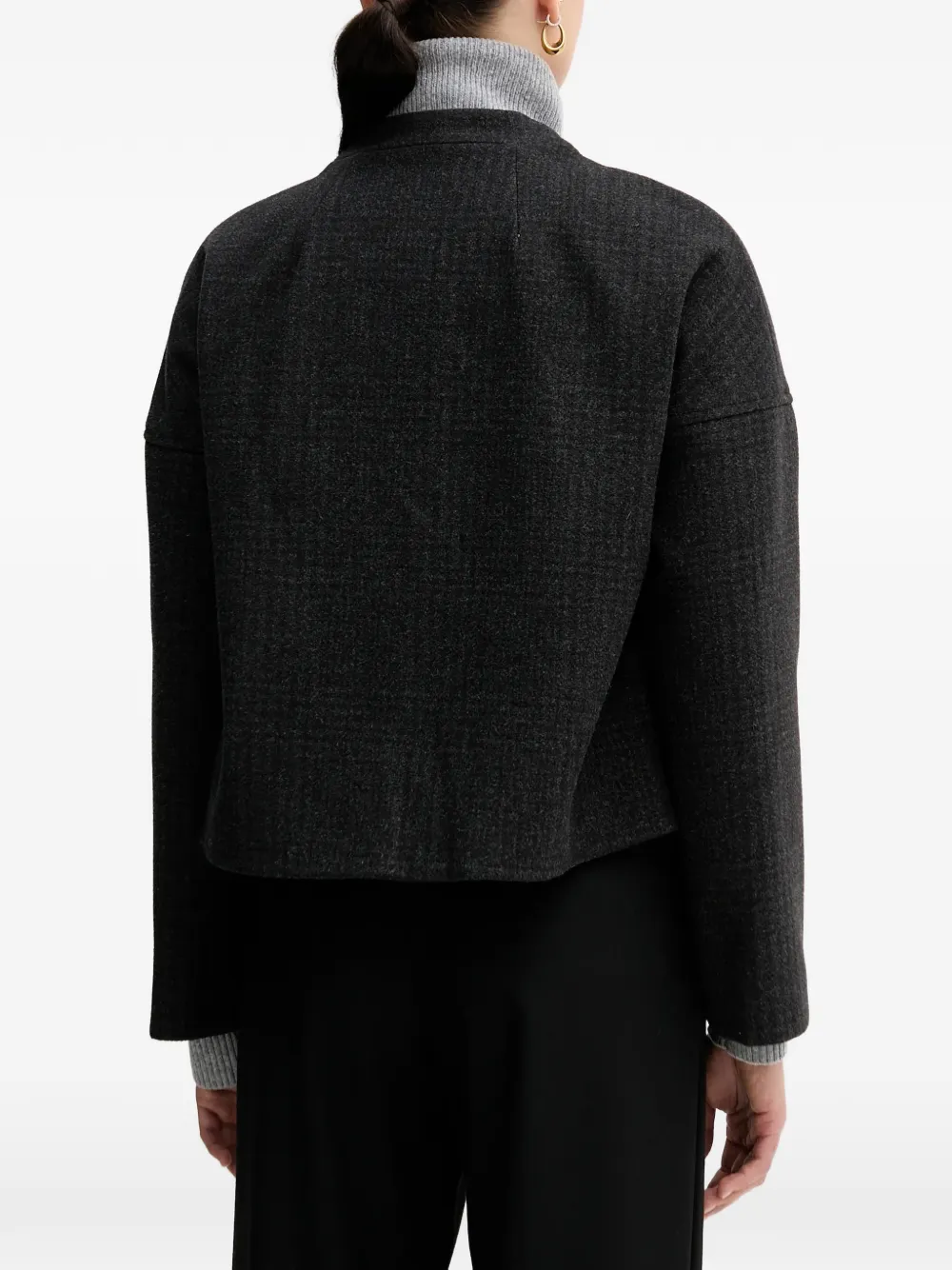  Sandro Ferrone Buttoned-up Pocket Jacket - Green 