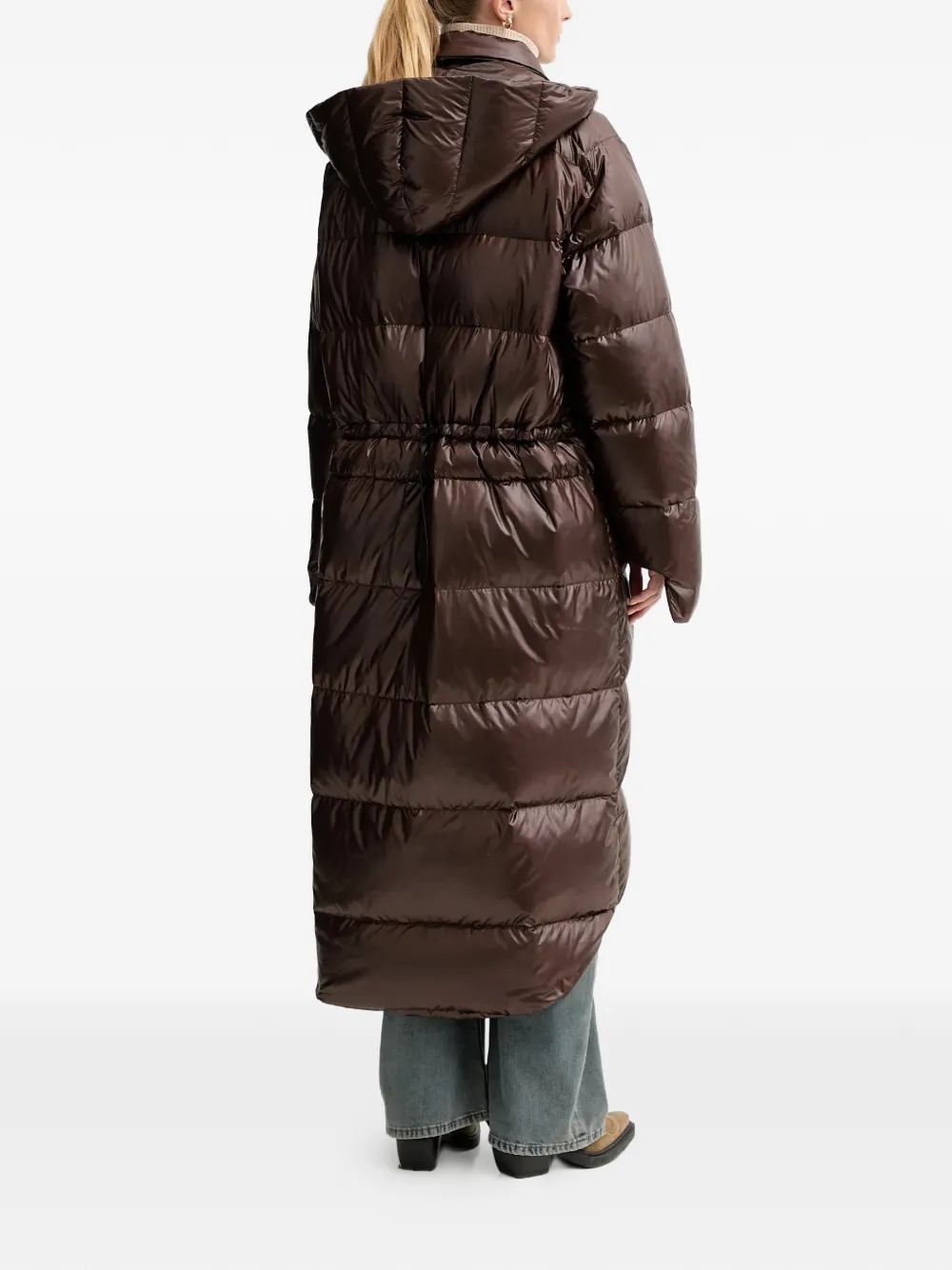 Hooded Padded Parka Coat
