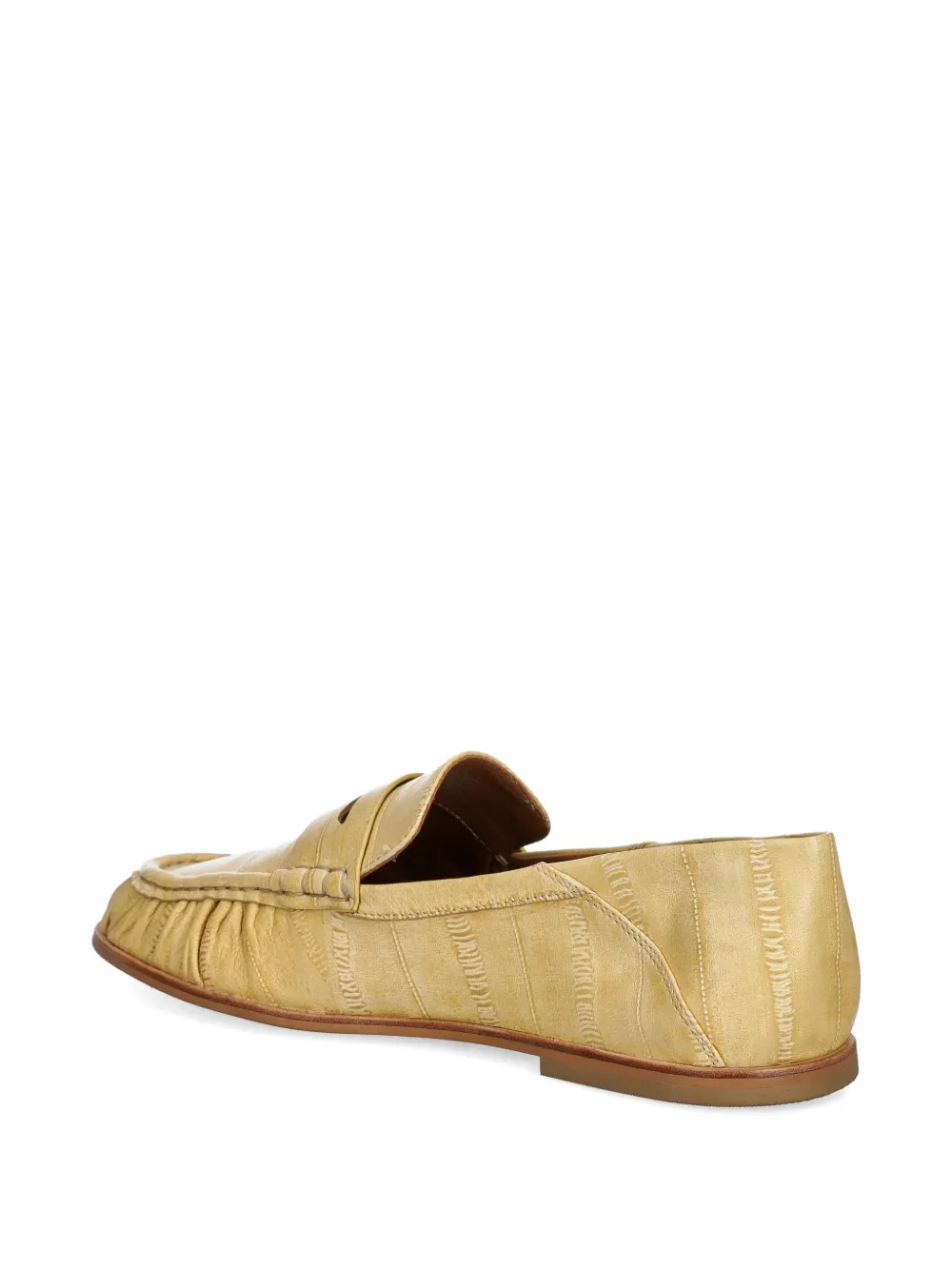 Nokwol Mica Butter Eel loafers Beige