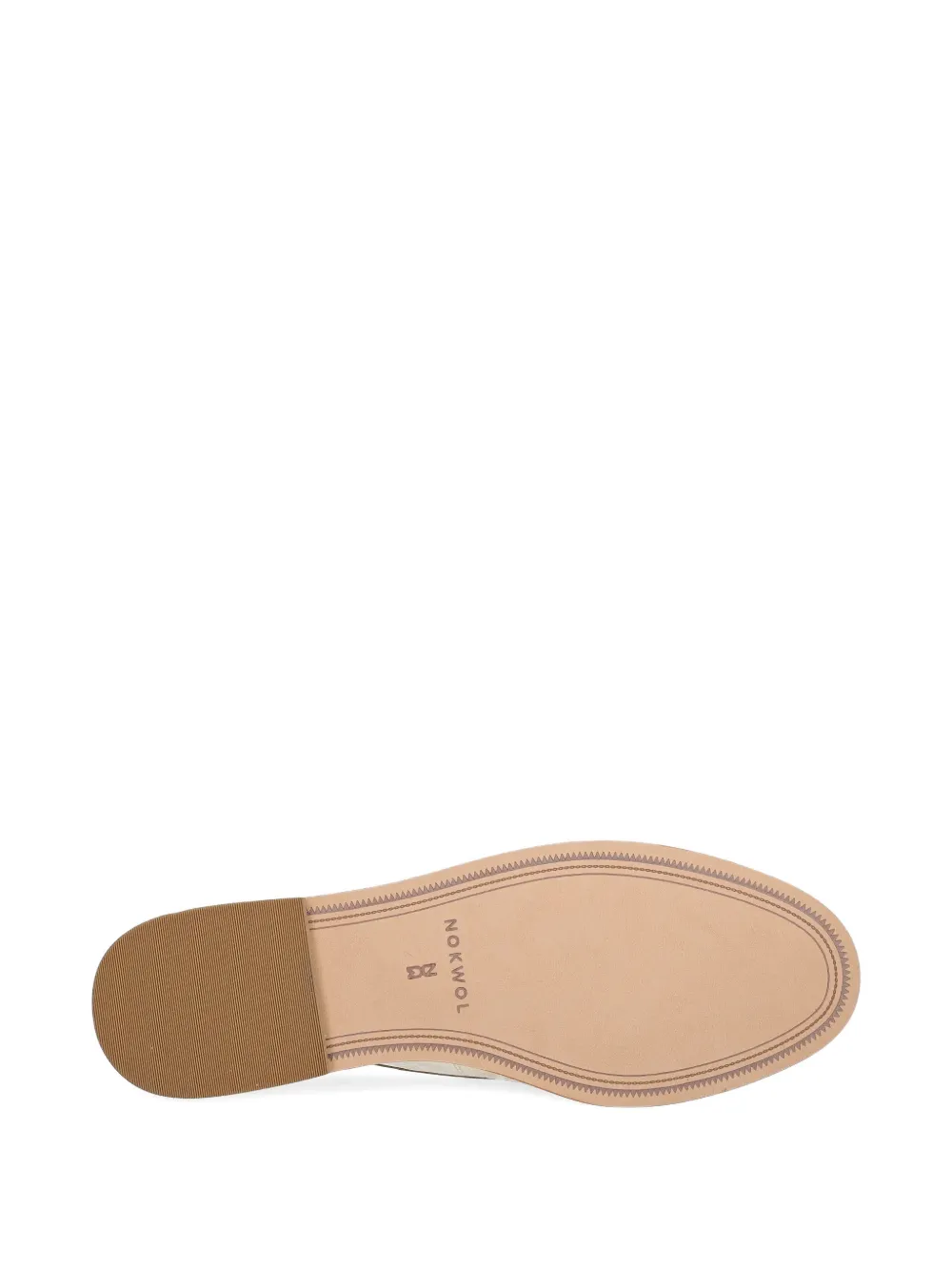 Nokwol Mica Butter Eel loafers Beige
