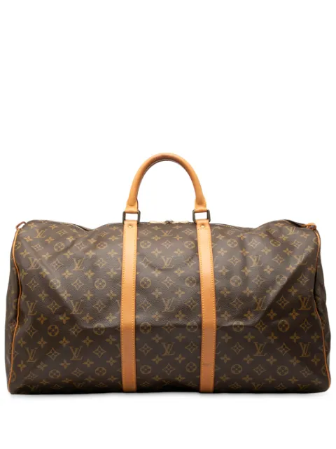 Louis Vuitton Pre-Owned 2001 Monogram Keepall 55 travel bag