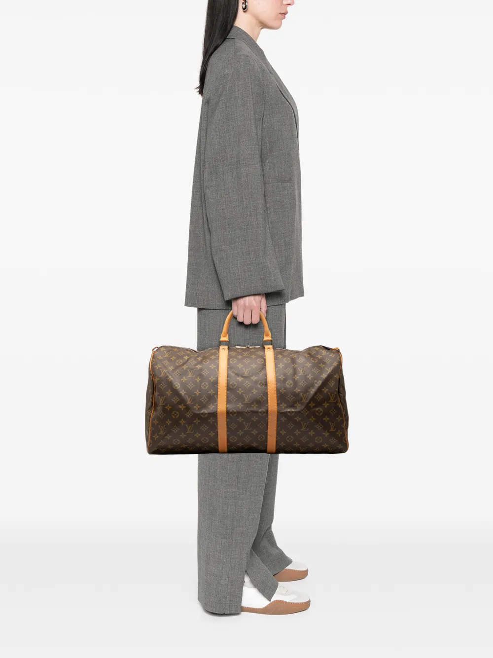 Louis Vuitton Pre-Owned bolsa de viaje con monograma Keepall 55 2001 | Estilos de archivo | Image 2