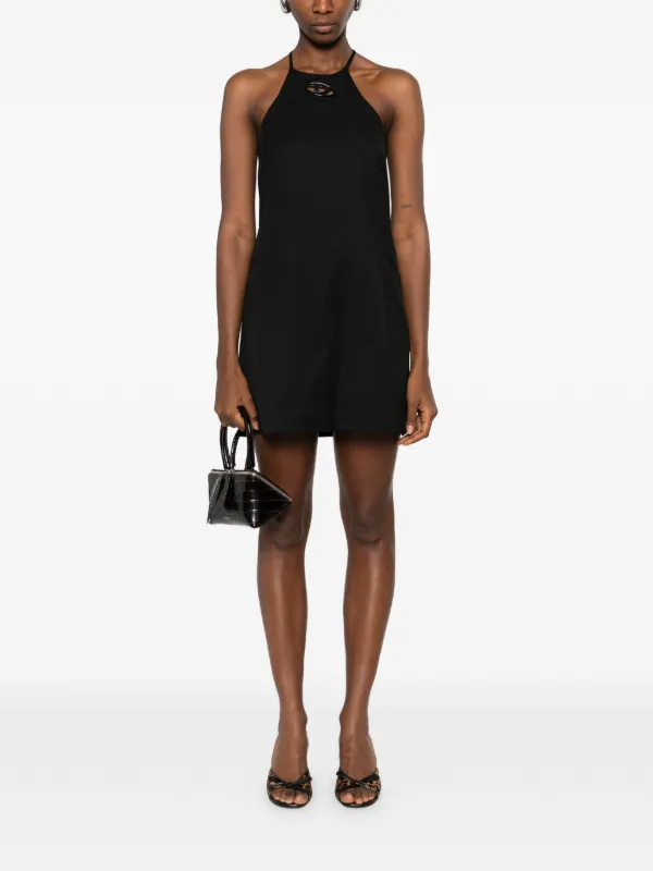 diesel cut out dress Diesel cut-out Button Dress | Black