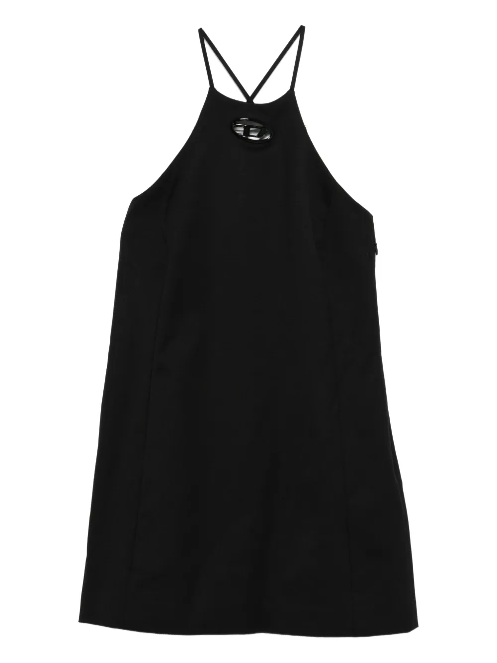 Diesel D-Elma logo-cutout mini dress - Nero