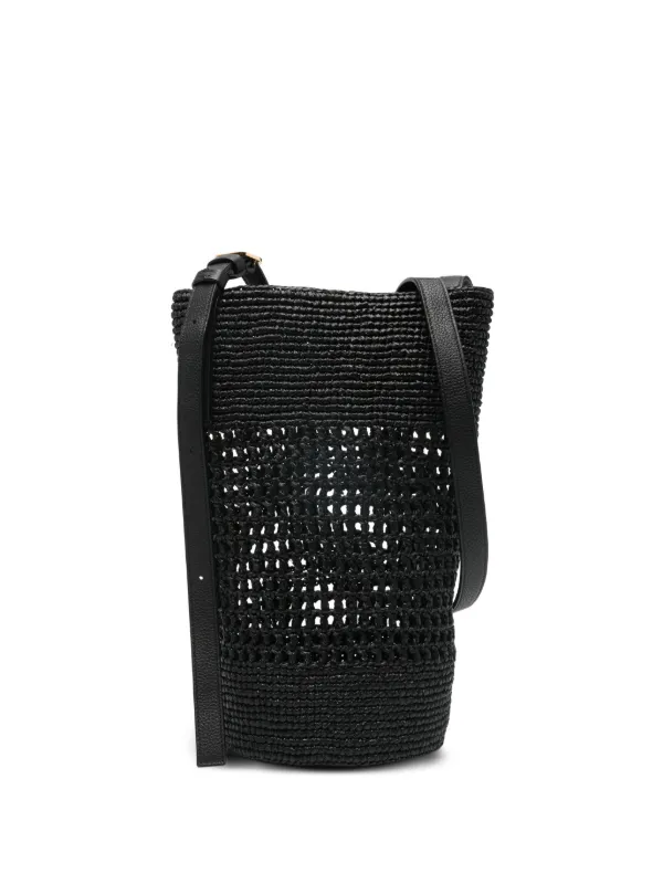 Khaite Small Billie Bucket Bag in Black