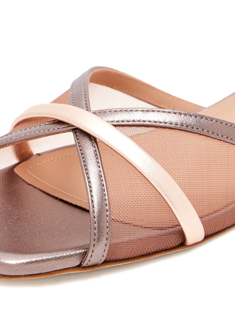Malone Souliers Malone criss cross strap sandals Wit