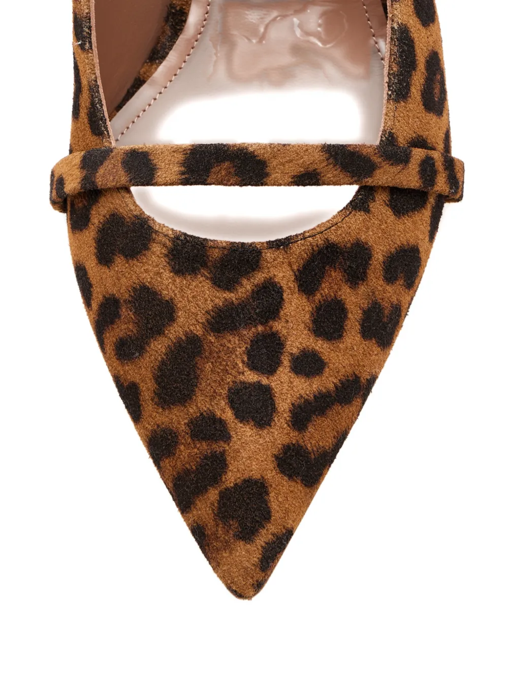 Malone Souliers leopard strap mules Bruin