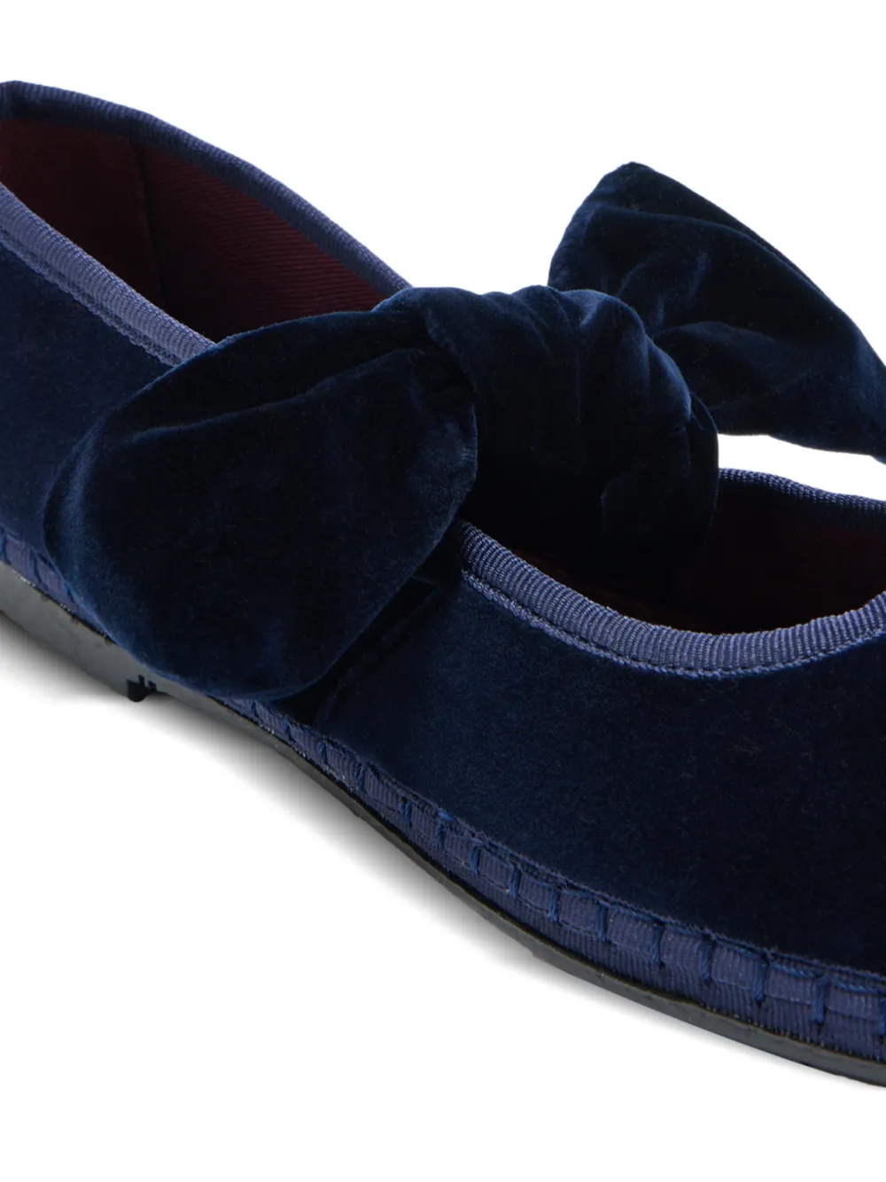 FLABELUS Lyra espadrilles met strik Blauw