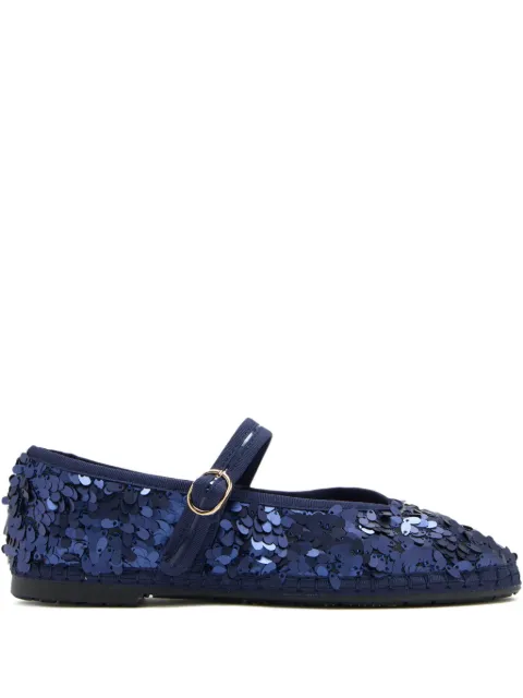 FLABELUS Pierre sequins buckle espadrilles