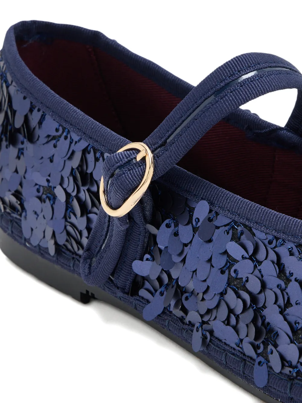 FLABELUS Pierre espadrilles met pailletten Blauw