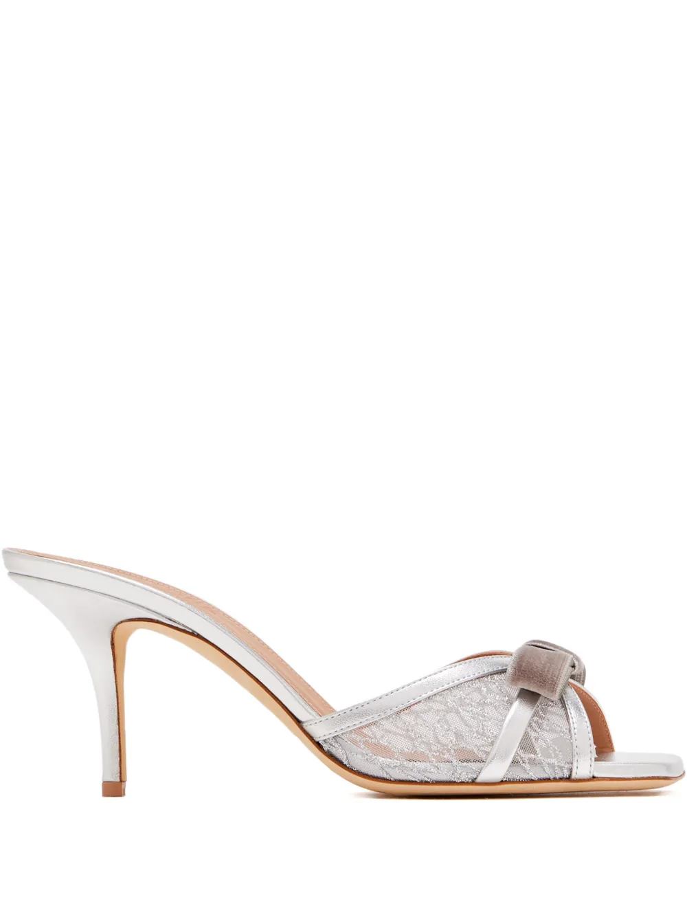 Malone Souliers Malone bow lace sandals Zilver