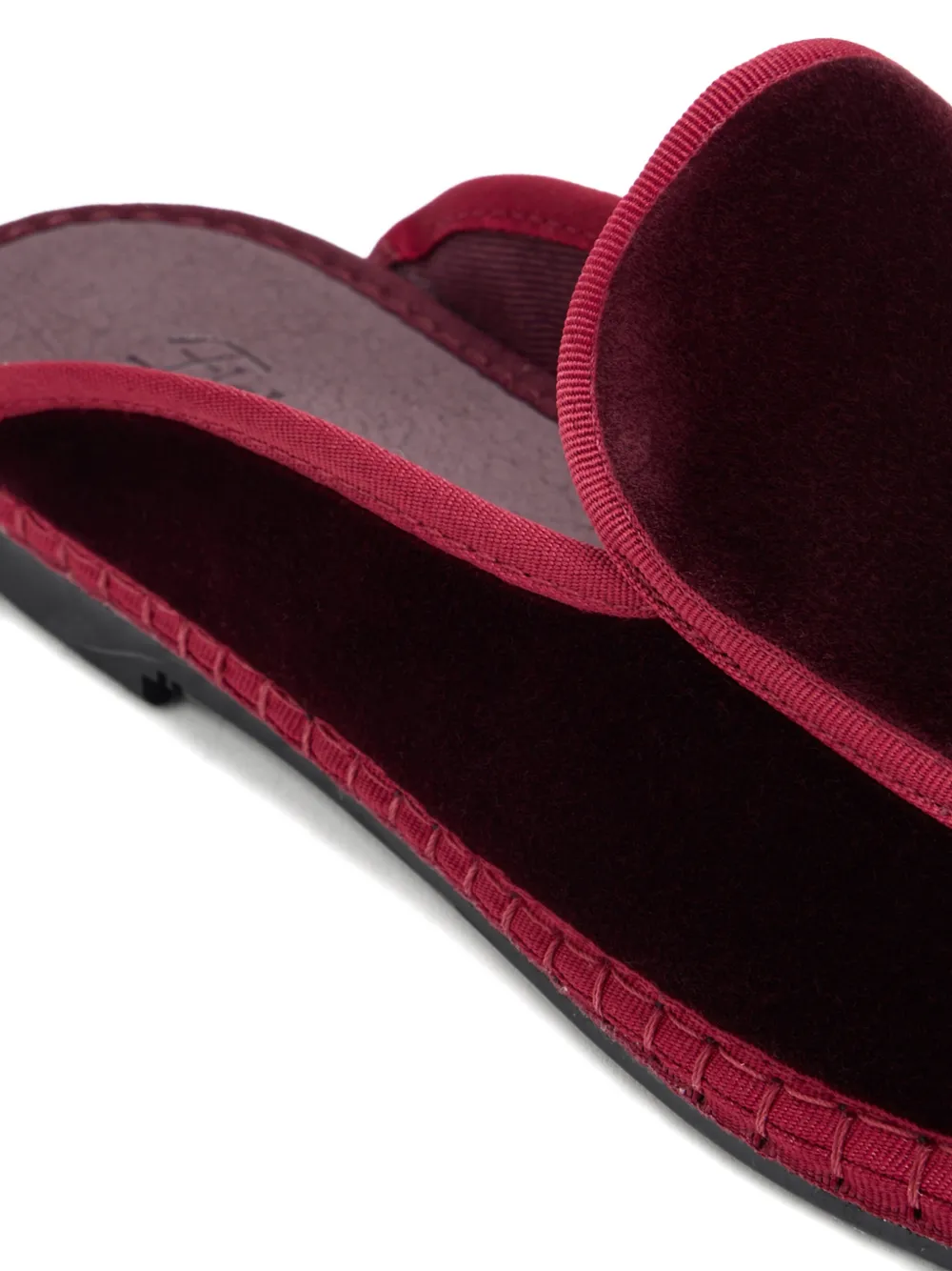 FLABELUS Bruna piped bruna loafers Rood