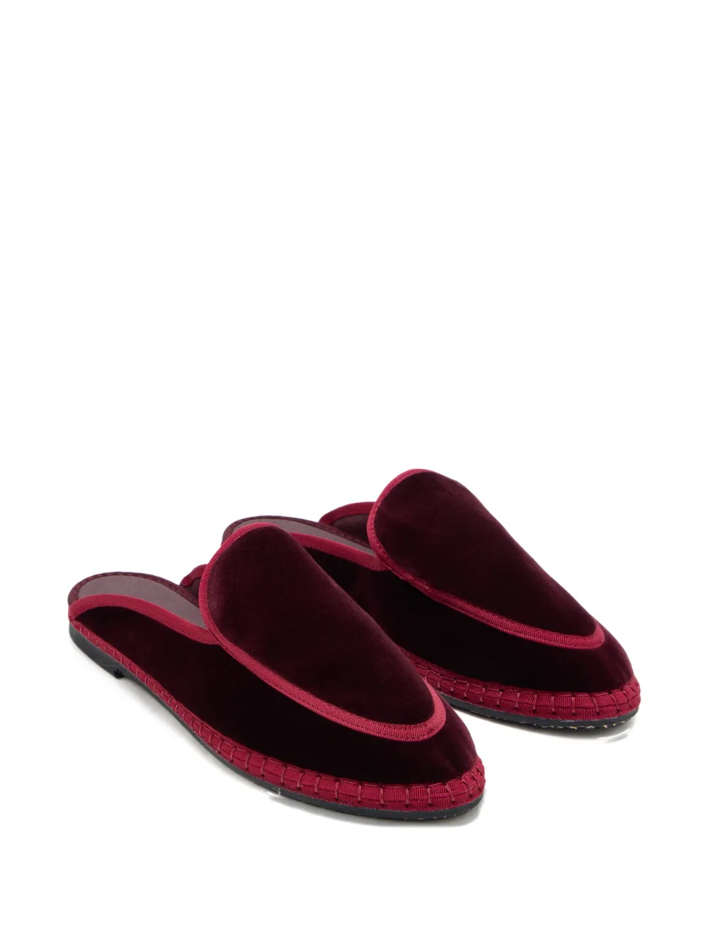 FLABELUS Bruna piped bruna loafers | Flat Mules | Image 2