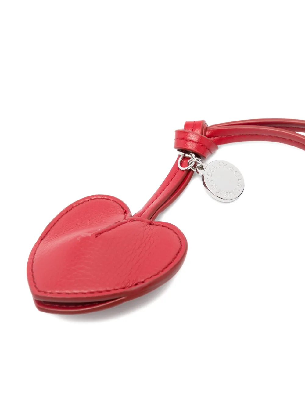  Stella Mccartney Heart Charm Keyring - Red 