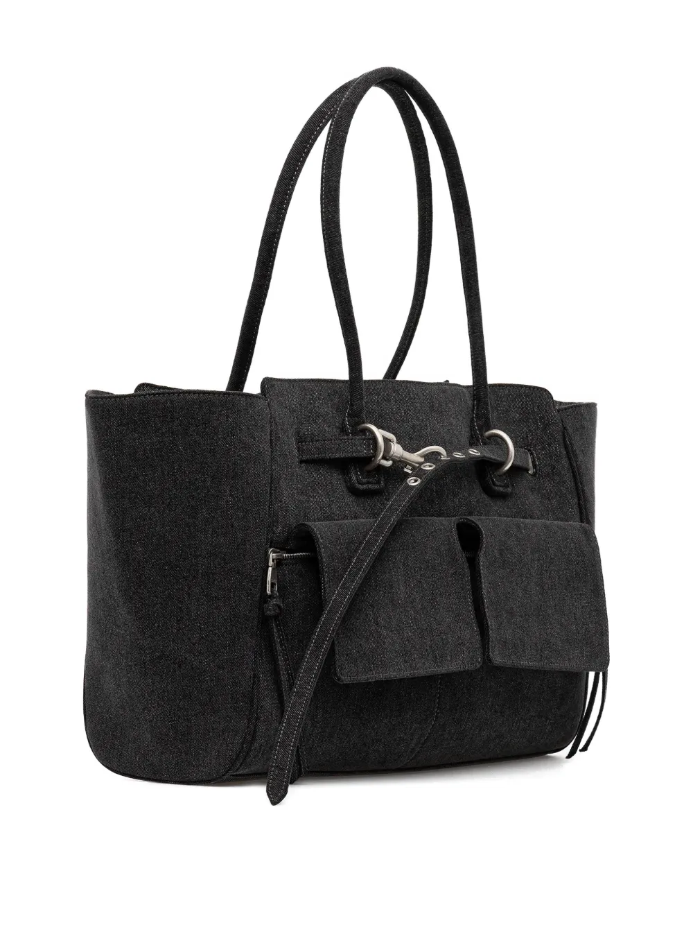 Miss Sixty Shopper met klepzak - Grijs