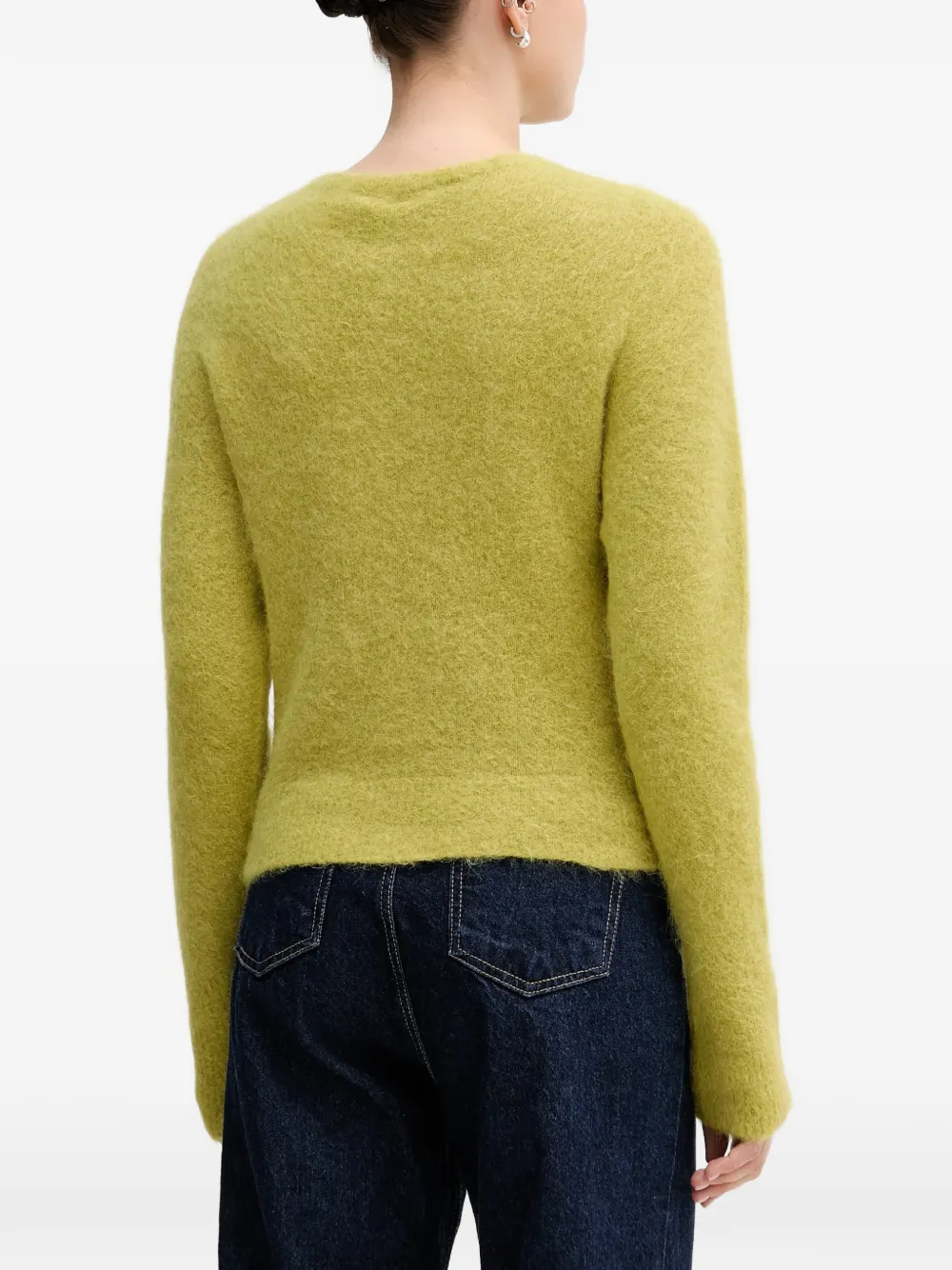  Sandro Ferrone Buttoned Cardigan - Green 