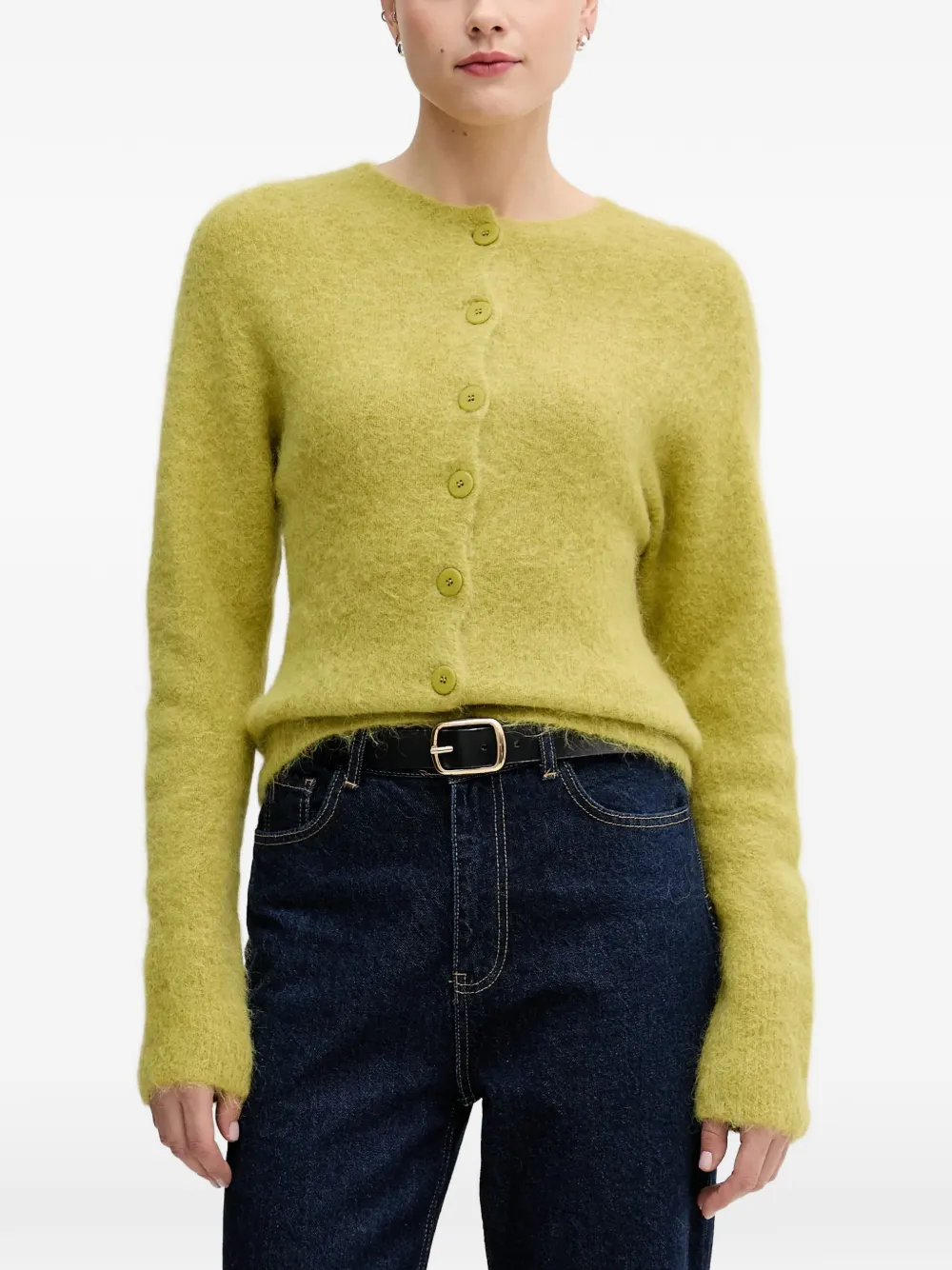 Sandro Ferrone buttoned cardigan - Grün