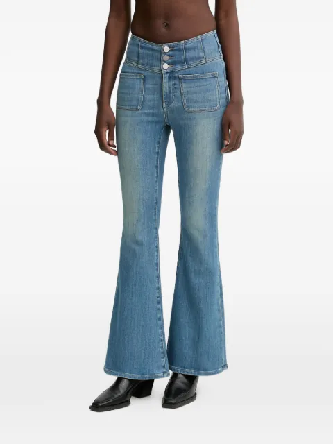 Miss Sixty jeans con bolsillos y botones