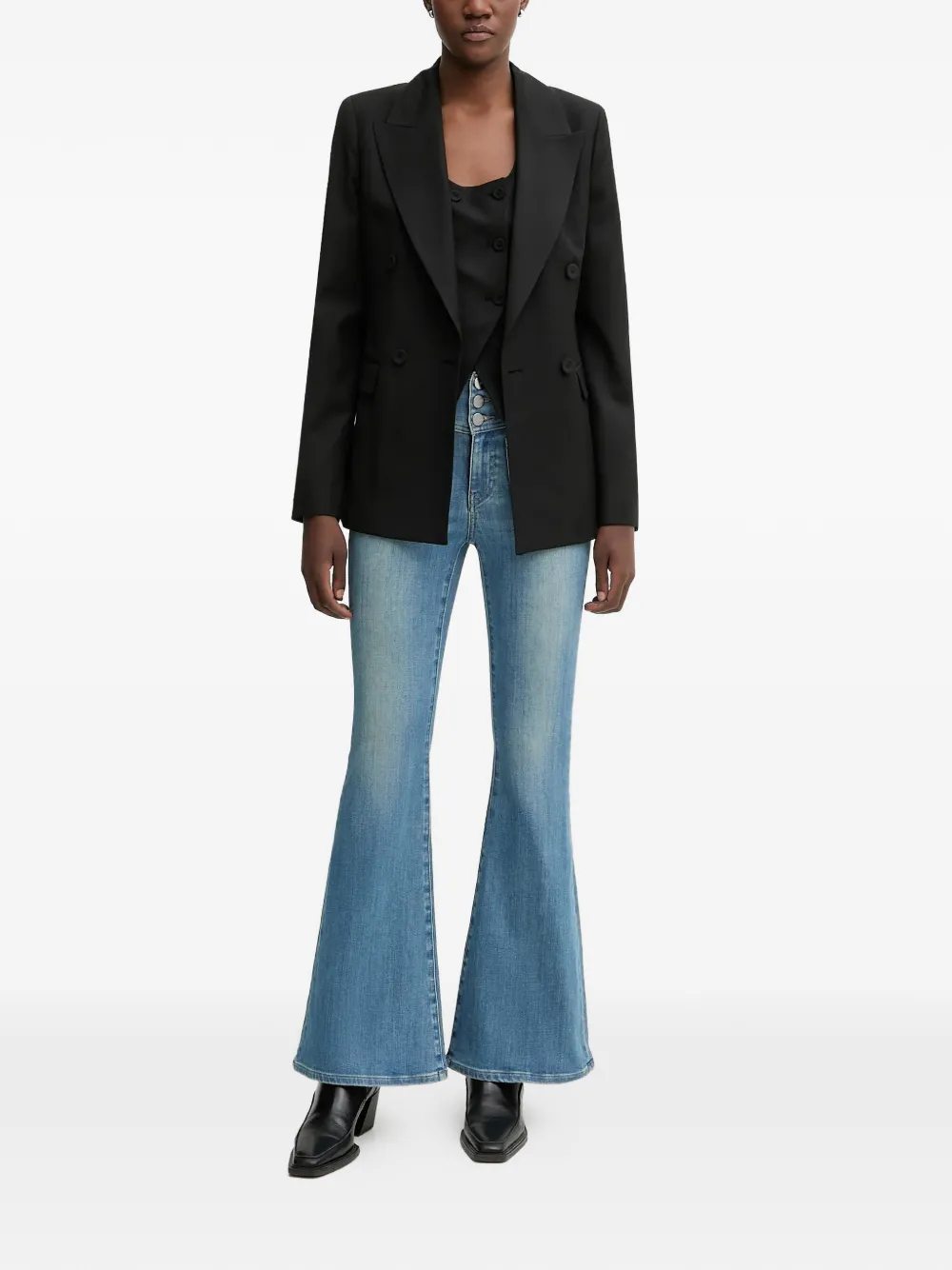 Miss Sixty buttoned pocket jeans - Blauw