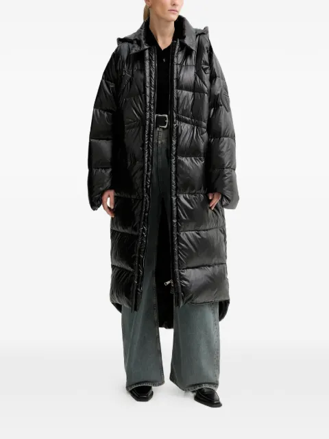 MMC STUDIO hooded oversized puffer jacket