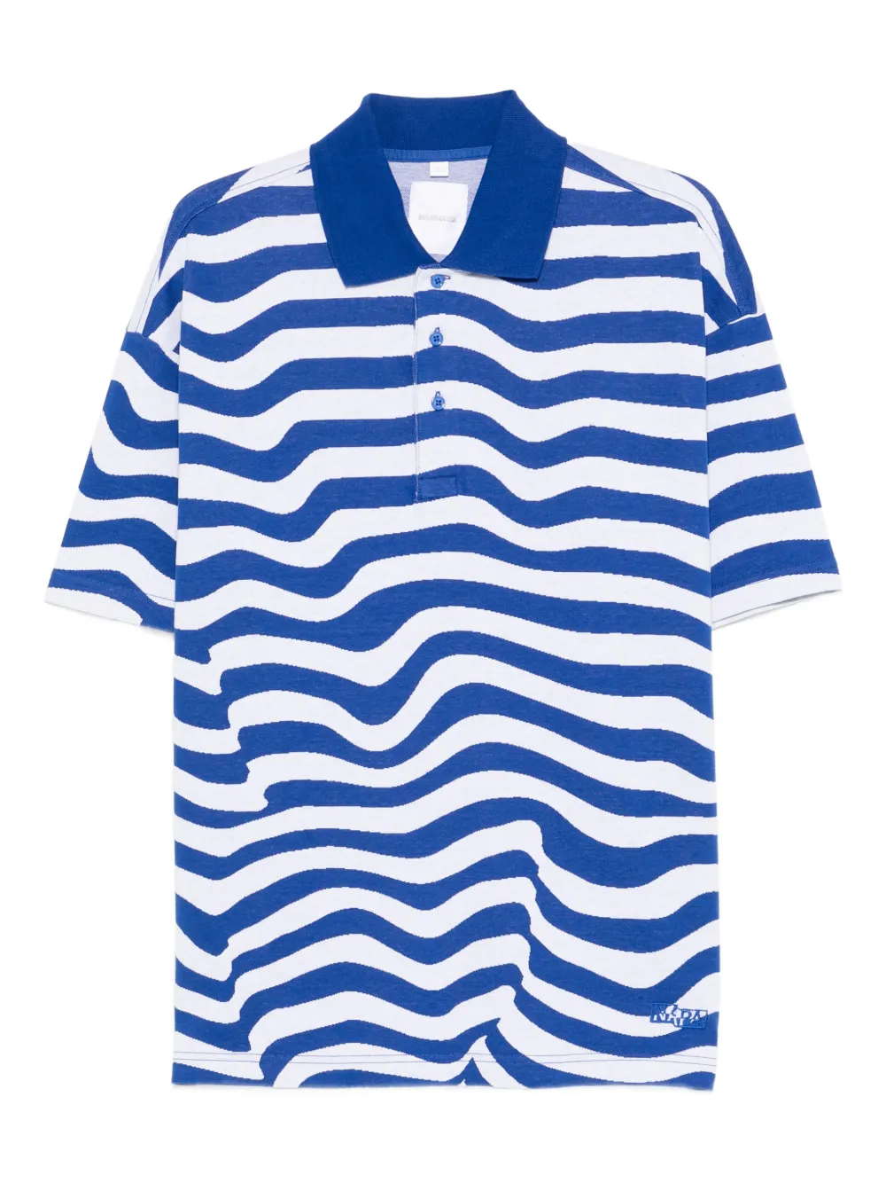 Napapijri striped polo shirt - Blu
