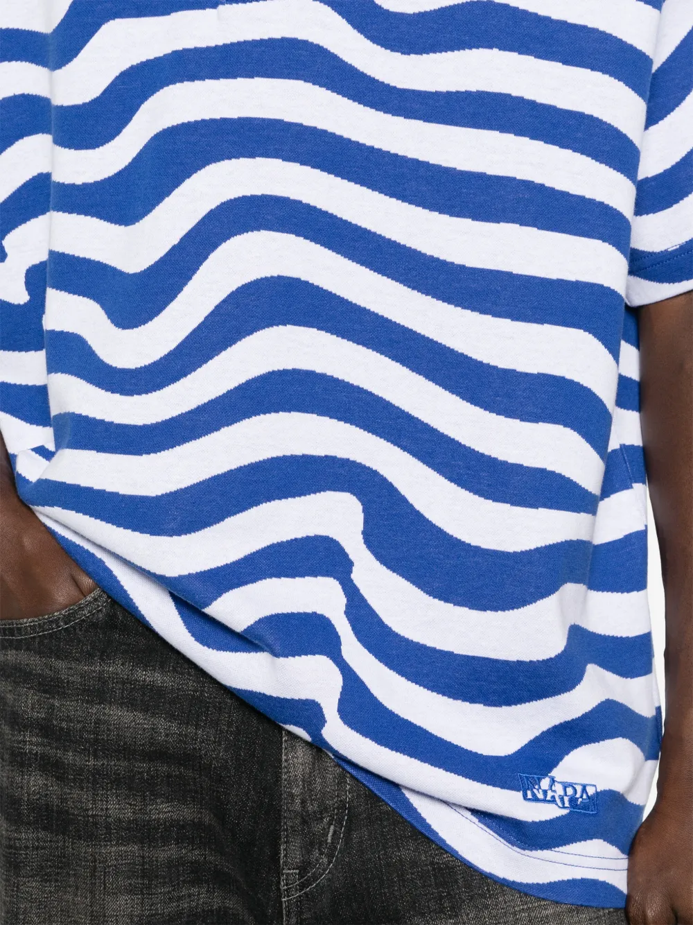 Napapijri Gestreept poloshirt Blauw