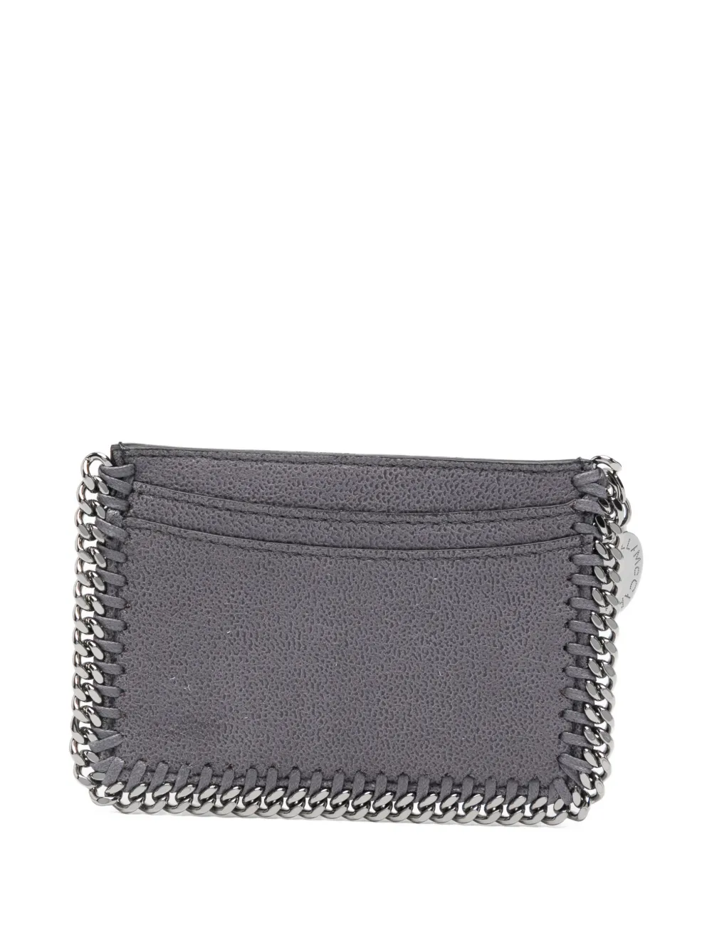 Stella McCartney chain trim cardholder - Grijs