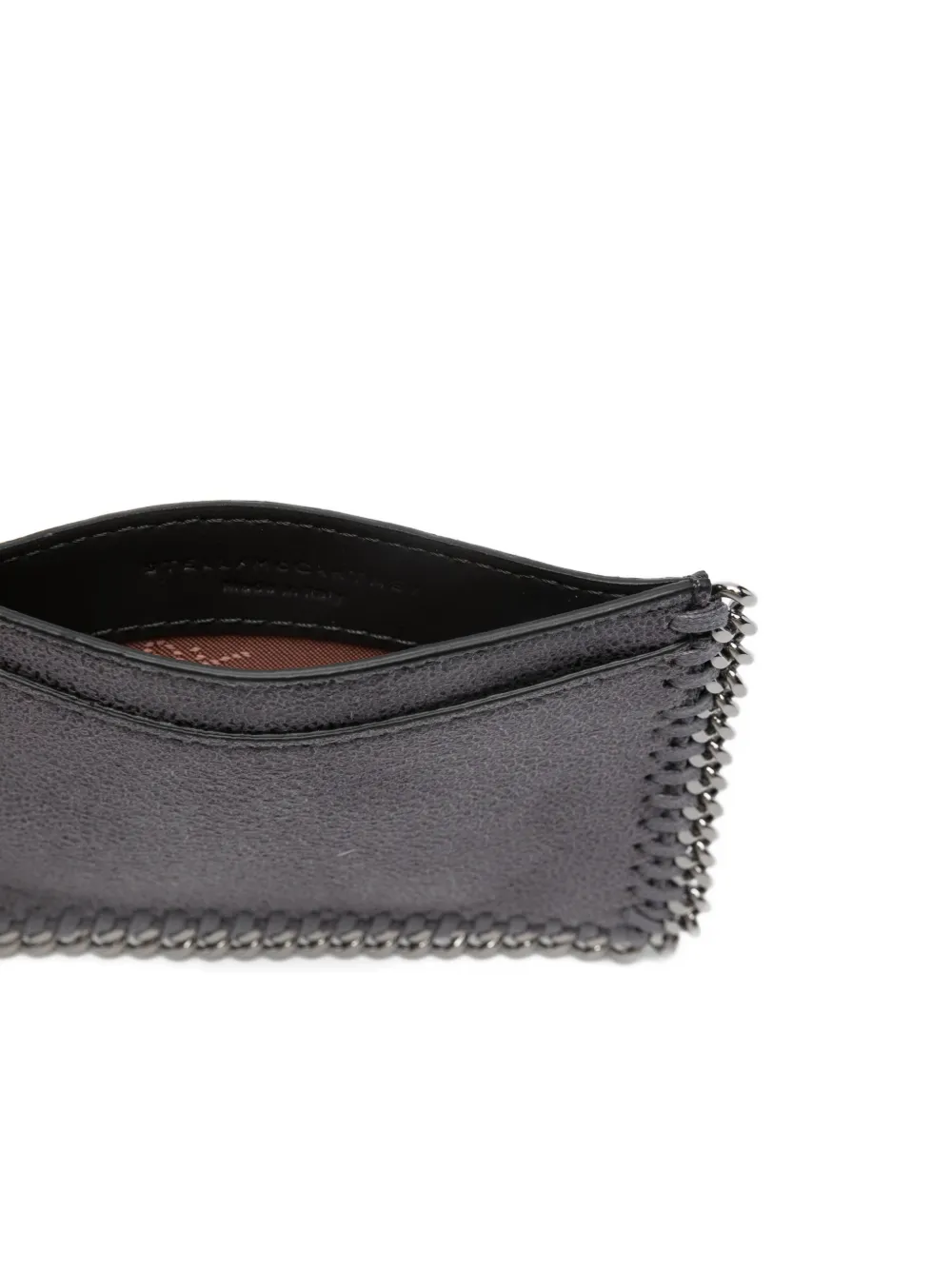  Stella Mccartney Chain Trim Cardholder - Grey 