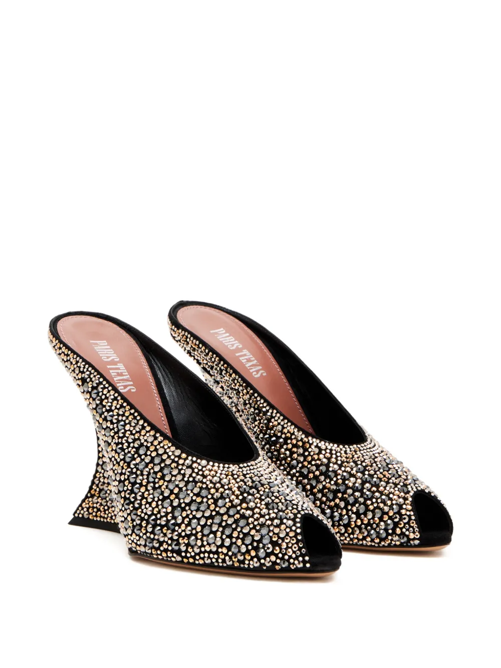 Paris Texas embellished open-toe mules | Heeled Mules | Image 2
