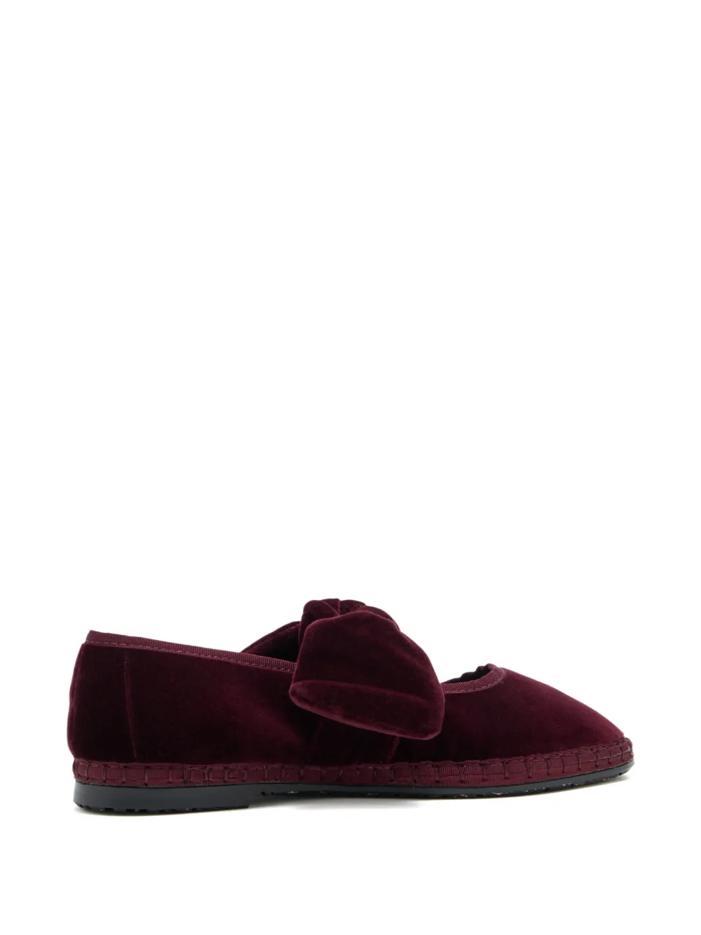 FLABELUS Lyra espadrilles met strik Paars