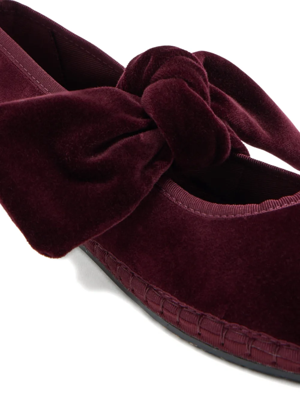 FLABELUS Lyra espadrilles met strik Paars