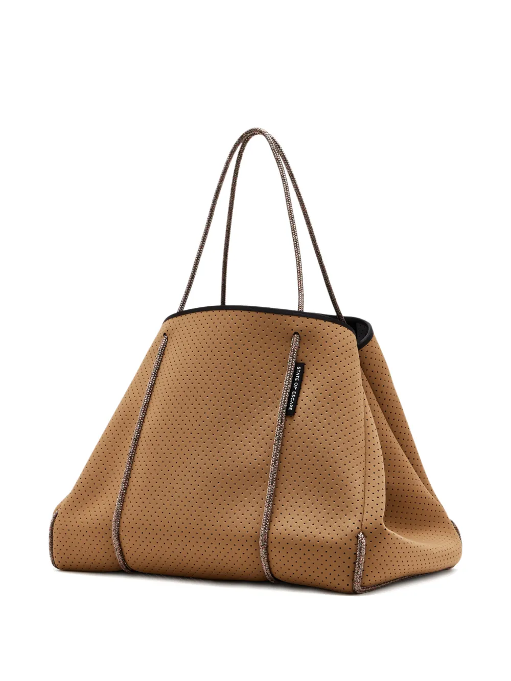 STATE OF ESCAPE perforated shoulder tote bag | Image 2