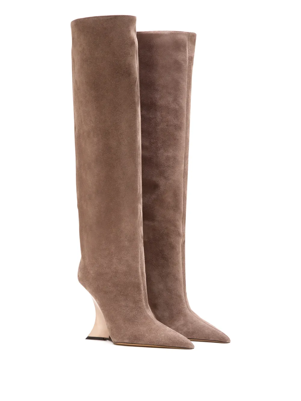 Paris Texas heel detail boots Bruin