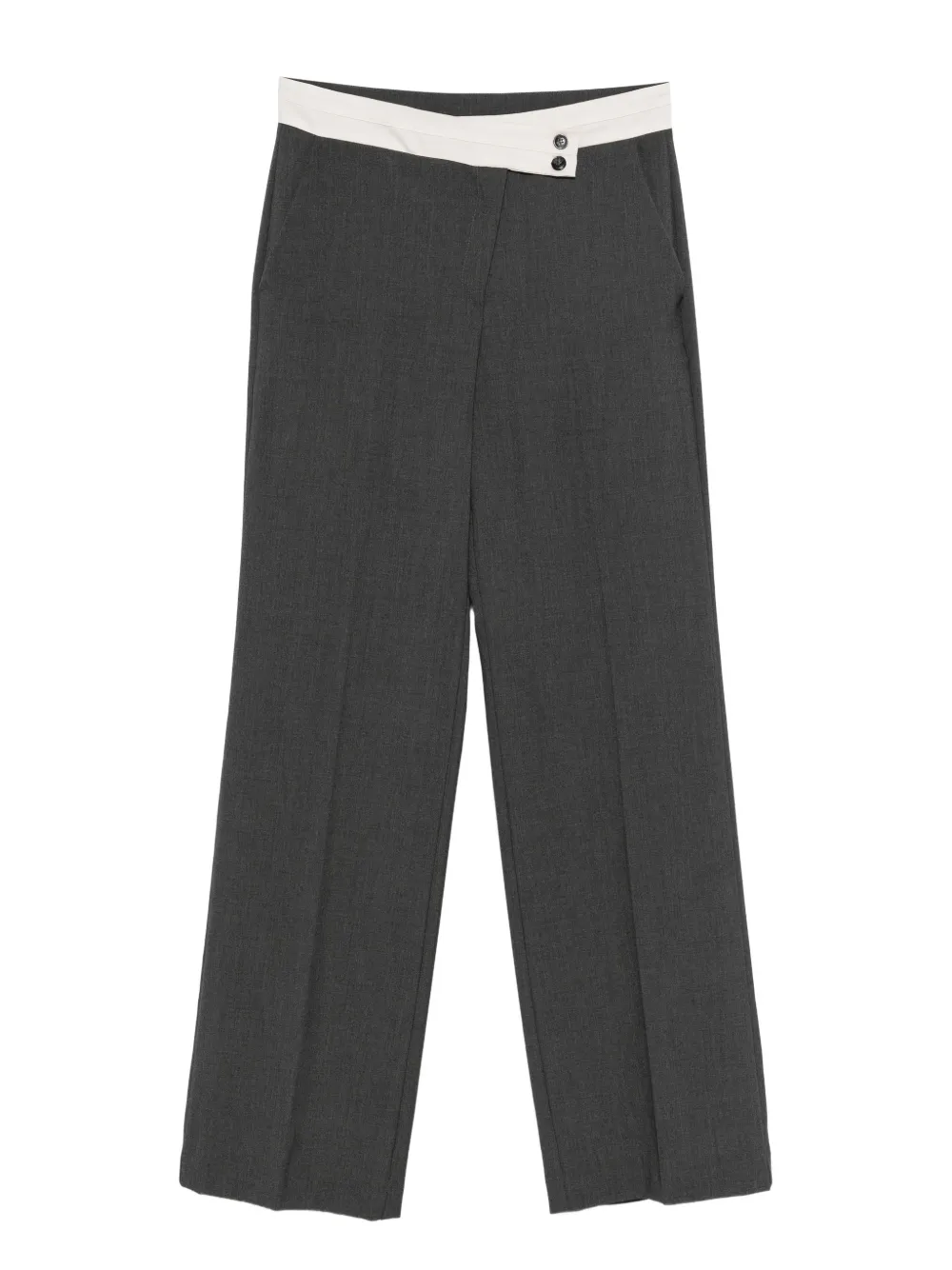 RAME two-tone button trousers | Grey | Image 1