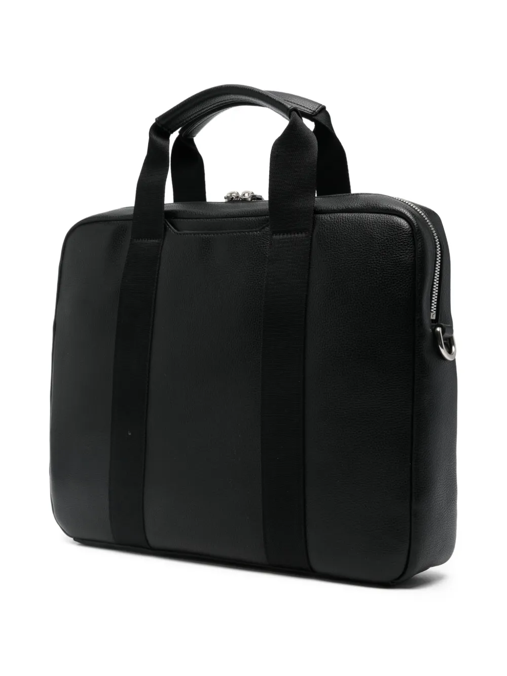 Calvin Klein zip-fastening laptop bag - Zwart