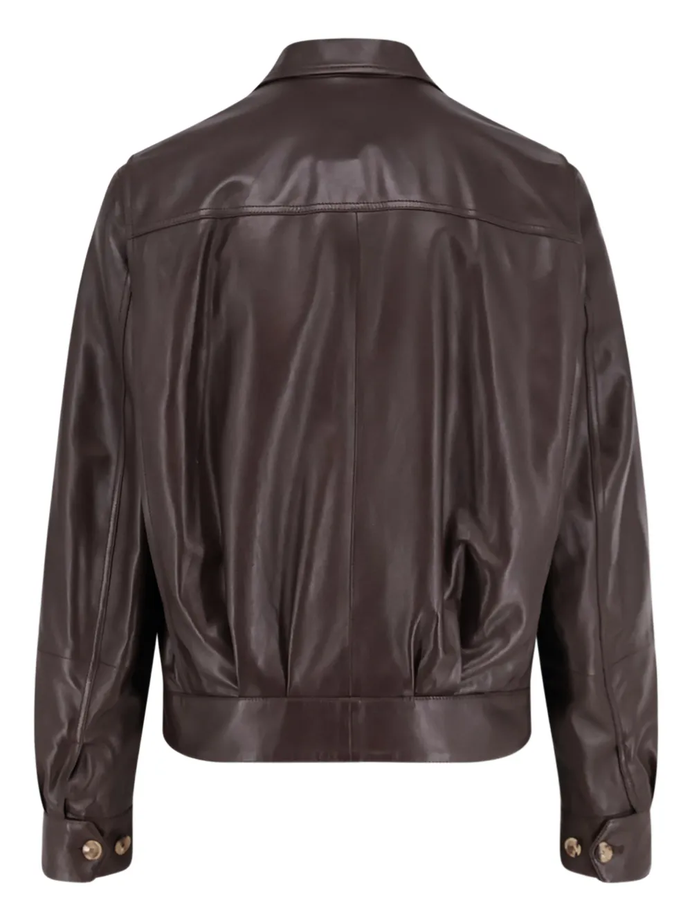 Brunello Cucinelli patch-pockets leather jacket | Chamarras de piel | Image 2