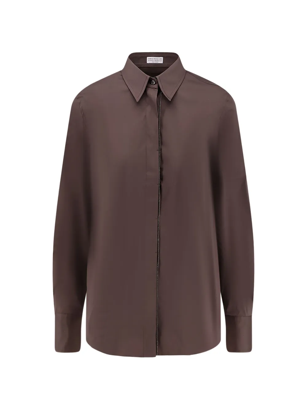 Brunello Cucinelli buttoned shirt - Braun