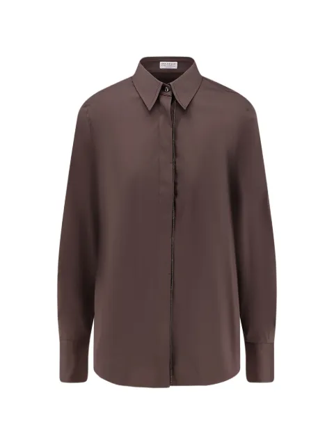 Brunello Cucinelli camisa con botones