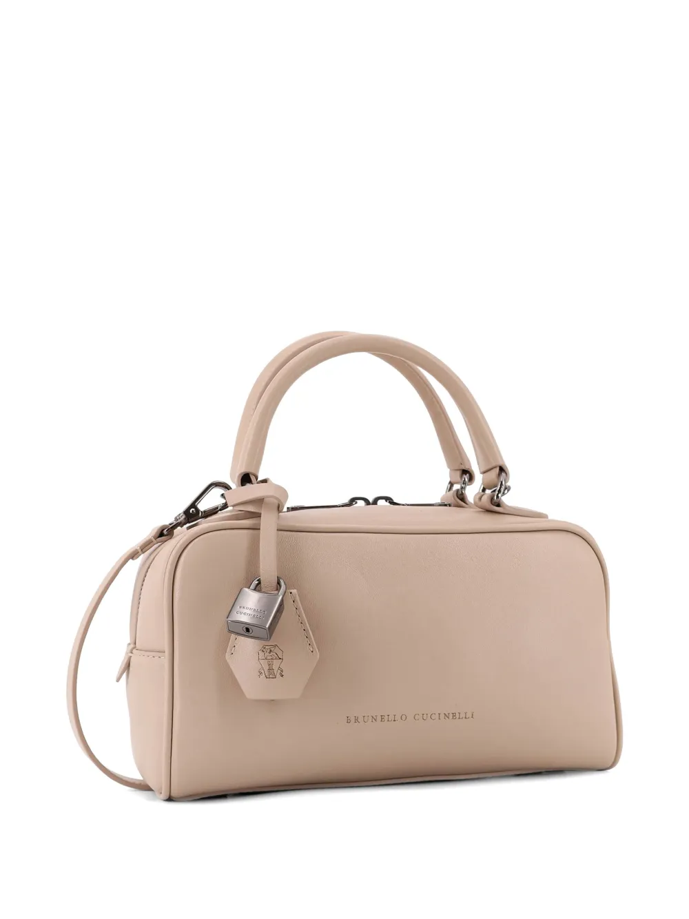  Brunello Cucinelli Boston Explorer Top-handle Tote Bag - Neutrals 