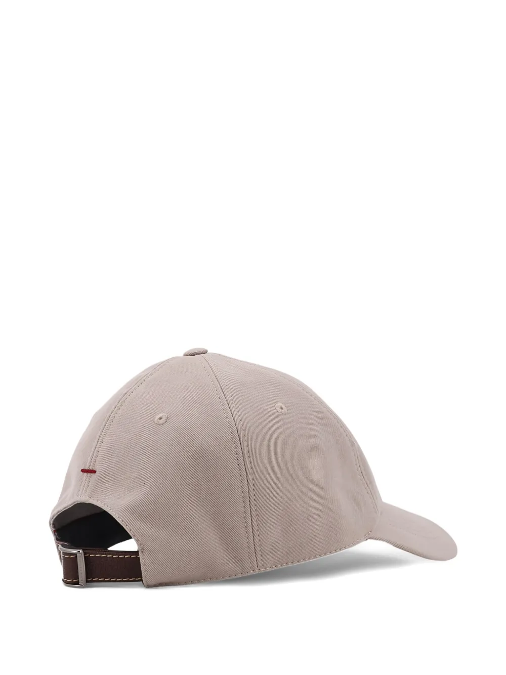 Brunello Cucinelli logo baseball hat - Beige