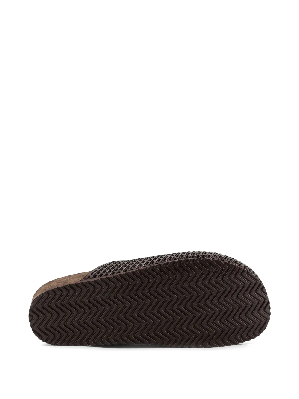 Brunello Cucinelli Geperforeerde muiltjes Bruin